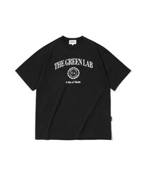 バスティグラフィック半袖Tシャツ[ブラック]