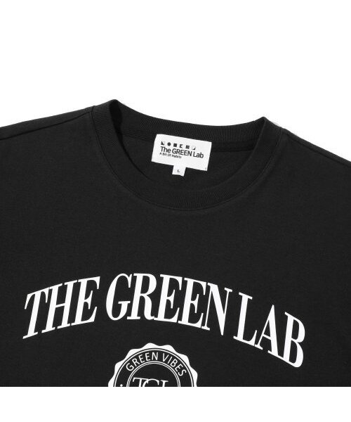 THE GREEN LAB（ザグリーンラボ）の「バスティグラフィック半袖Tシャツ[ブラック]（Tシャツ/カットソー・メンズ・その他・SMALL/MEDIUM/LARGE/X-LARGE）」の2枚目の写真