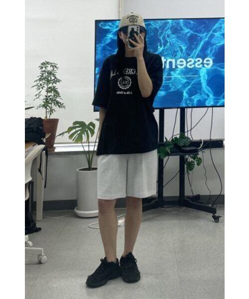 THE GREEN LAB（ザグリーンラボ）の「バスティグラフィック半袖Tシャツ[ブラック]（Tシャツ/カットソー・メンズ・その他・SMALL/MEDIUM/LARGE/X-LARGE）」の12枚目の写真