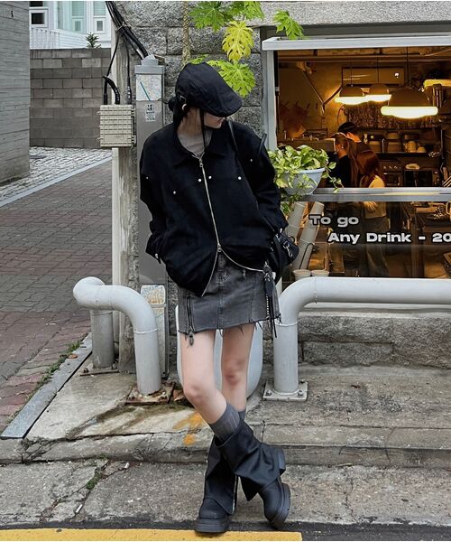 NOMANUAL(NOMANUAL)の「S.W JACKET - BLACK(その他アウター・レディース・その他・SMALL/MEDIUM/LARGE)」の8枚目の写真