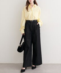 natural couture | センタープレスデニムパンツ(デニムパンツ)