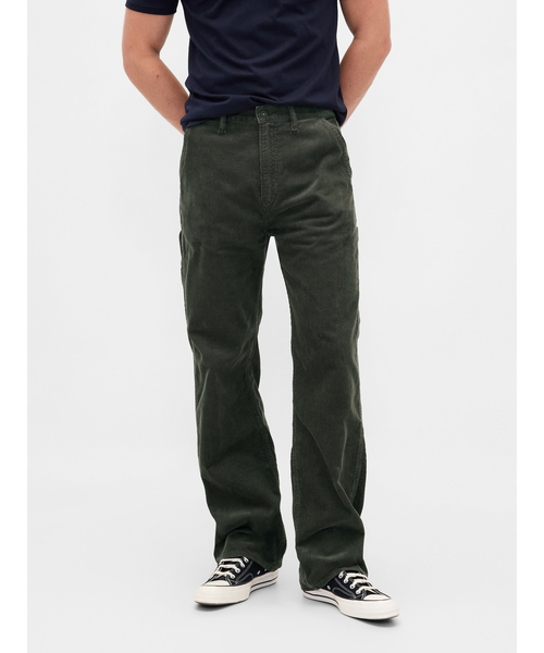 GAP（ギャップ）の「コーデュロイ '90s ルーズフィット カーペンターパンツ（その他パンツ・メンズ・ベージュ/グリーン・36W 32L/31W 32L/31W 30L/30W 30L/28W 30L/32W 30L/34W 32L/29W 30L/33W 32L/32W 32L）」の8枚目の写真