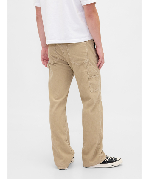 GAP（ギャップ）の「コーデュロイ '90s ルーズフィット カーペンターパンツ（その他パンツ・メンズ・ベージュ/グリーン・36W 32L/31W 32L/31W 30L/30W 30L/28W 30L/32W 30L/34W 32L/29W 30L/33W 32L/32W 32L）」の13枚目の写真