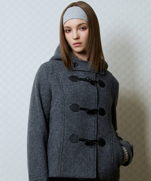 GT HOOD DUFFLE COAT(GRAY)