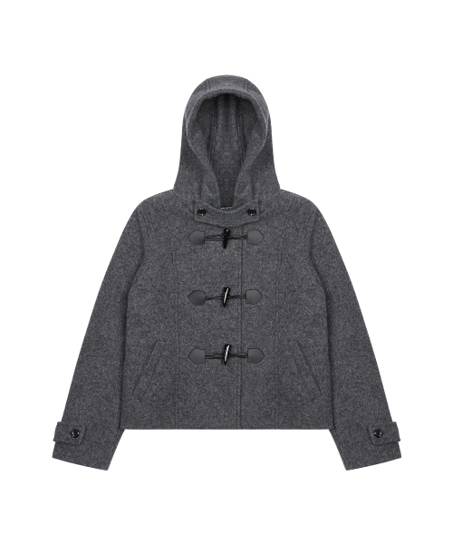 LUVISTRUE（ラヴイズトゥルー）の「GT HOOD DUFFLE COAT(GRAY)（トレンチコート・レディース・その他・FREE）」の8枚目の写真