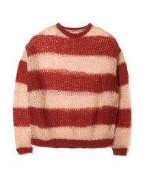 MSML（エムエスエムエル）の「MOHAIR BORDER KNIT（ニット/セーター）」