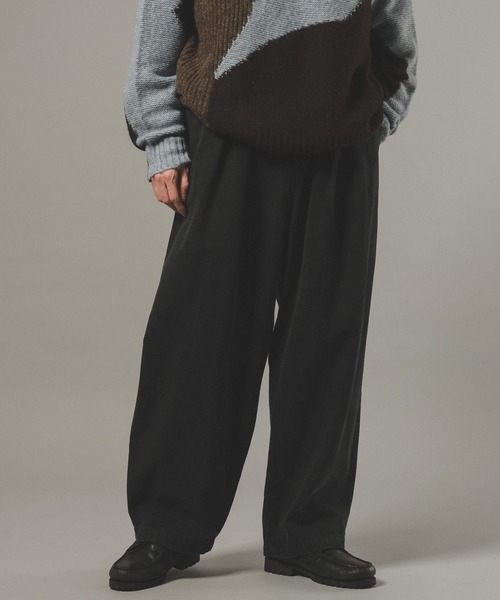 RAGEBLUE(レイジブルー)の「DUCK CLOTH COCOON PANTS / ダックコクーンパンツ(その他パンツ・メンズ・ブラック/グリーン/ダークブラウン・MEDIUM/LARGE)」の4枚目の写真