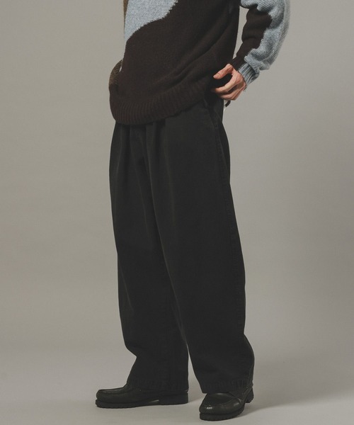 RAGEBLUE(レイジブルー)の「DUCK CLOTH COCOON PANTS / ダックコクーンパンツ(その他パンツ・メンズ・ブラック/グリーン/ダークブラウン・MEDIUM/LARGE)」の5枚目の写真