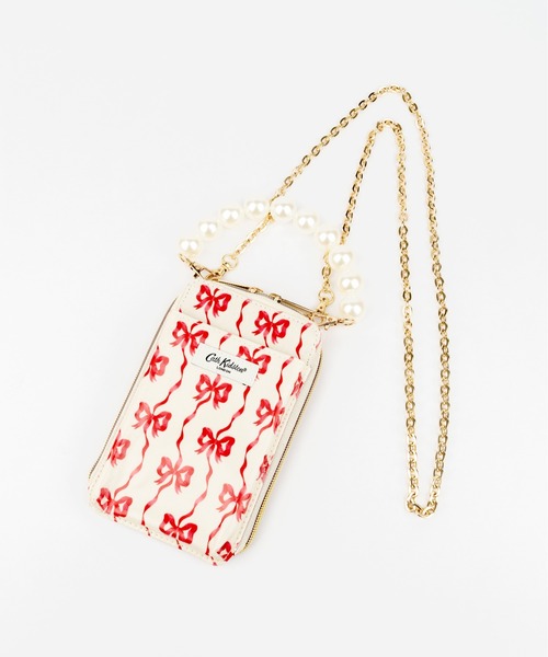 Cath Kidston(キャスキッドソン)の「マルチショルダーパース(ショルダーバッグ・レディース・イエロー/パープル/レッド/ピンク/ライトグリーン/サックスブルー/アイボリー/ブラック・FREE)」の8枚目の写真