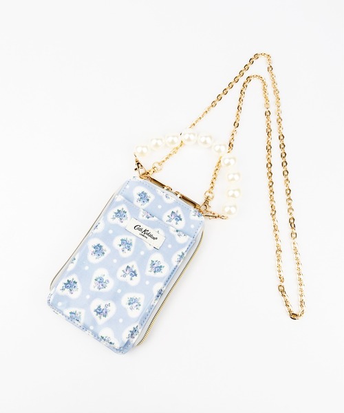 Cath Kidston(キャスキッドソン)の「マルチショルダーパース(ショルダーバッグ・レディース・イエロー/パープル/レッド/ピンク/ライトグリーン/サックスブルー/アイボリー/ブラック・FREE)」の5枚目の写真