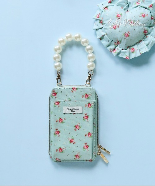 Cath Kidston(キャスキッドソン)の「マルチショルダーパース(ショルダーバッグ・レディース・イエロー/パープル/レッド/ピンク/ライトグリーン/サックスブルー/アイボリー/ブラック・FREE)」の4枚目の写真