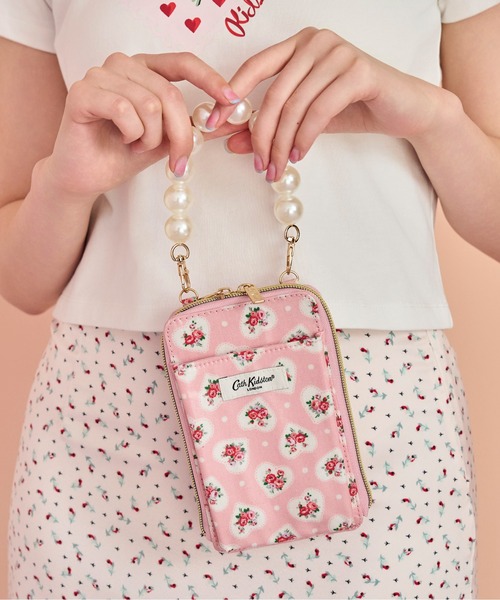 Cath Kidston（キャスキッドソン）の「【2WAY】マルチショルダーパース（ポーチ・レディース・イエロー/パープル/レッド/ピンク/ライトグリーン/サックスブルー/アイボリー/ブラック・FREE）」の19枚目の写真