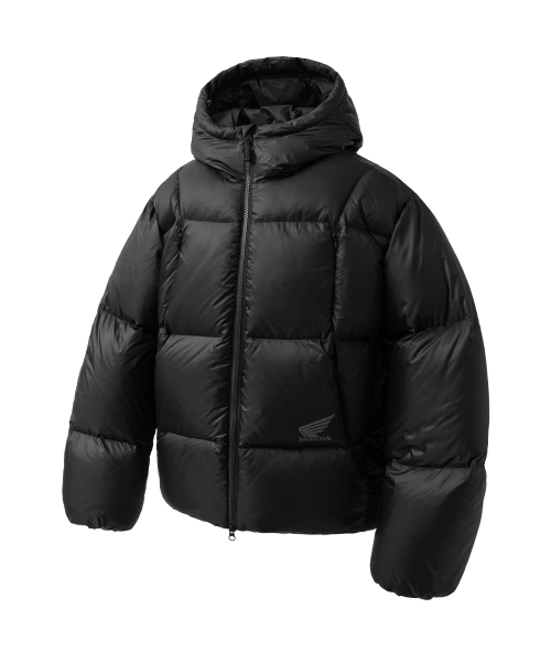 PHYPS MOTORCYCLE(フィップスモーターサイクル)の「H-Tech Dimensional Down Puffer Jacket Black(ダウンジャケット/コート・レディース・その他・SMALL/MEDIUM/LARGE/X-LARGE)」の2枚目の写真