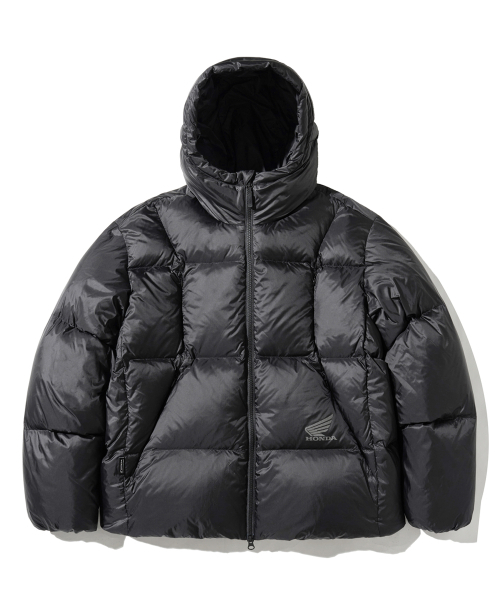 PHYPS MOTORCYCLE(フィップスモーターサイクル)の「H-Tech Dimensional Down Puffer Jacket Black(ダウンジャケット/コート・レディース・その他・SMALL/MEDIUM/LARGE/X-LARGE)」の3枚目の写真