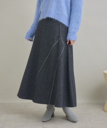 KATHARINE ROSS | 【KATHARINE ROSS】フリンジフレアスカート(スカート)