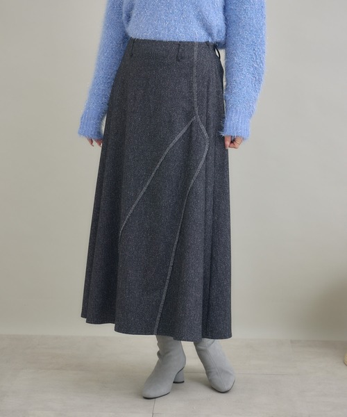 KATHARINE ROSS(キャサリンロス)の「【KATHARINE ROSS】フリンジフレアスカート(スカート・レディース・ブラック/ブラウン・FREE)」の14枚目の写真