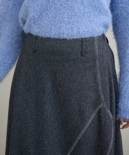 KATHARINE ROSS(キャサリンロス)の「【KATHARINE ROSS】フリンジフレアスカート(スカート・レディース・ブラック/ブラウン・FREE)」の17枚目の写真