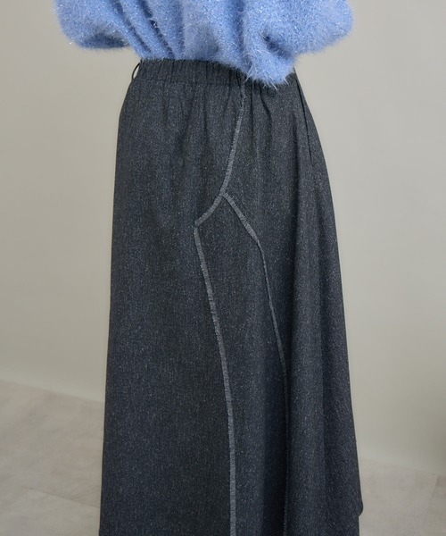 KATHARINE ROSS(キャサリンロス)の「【KATHARINE ROSS】フリンジフレアスカート(スカート・レディース・ブラック/ブラウン・FREE)」の19枚目の写真