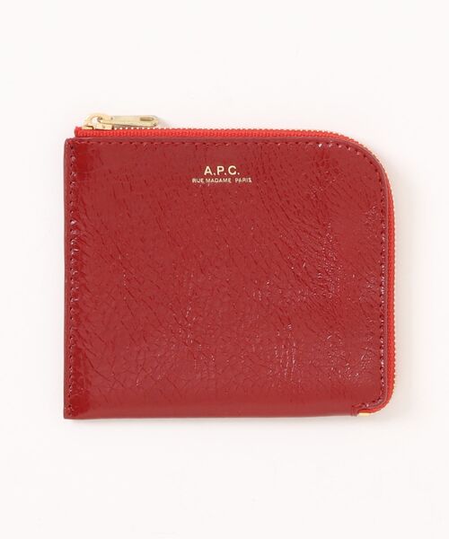 新品　A.P.C. 長財布　赤　朱色 A.P.C.（アーペーセー）｜レディースの財布（レッド系）一覧 - WEAR