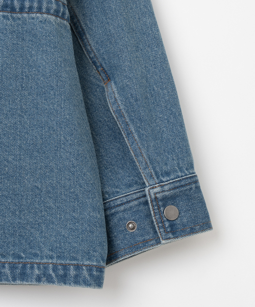 MILLO WOMEN（ミロウーマン）の「デニムオーバーワークジャケット[ブルー]（デニムジャケット・レディース・その他・SMALL/MEDIUM）」の11枚目の写真