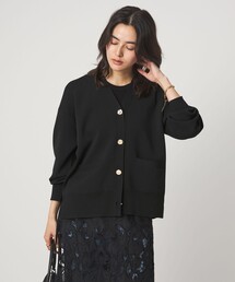 green label relaxing（グリーンレーベルリラクシング）の「パフニット カーディガン ウォッシャブル（カーディガン/ボレロ）」