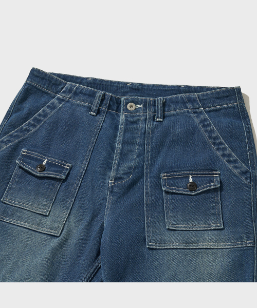 VDR（ブイディアール）の「SOFT DENIM BUSH PANTS [Classic]（デニムパンツ・メンズ・その他・LARGE/MEDIUM）」の4枚目の写真