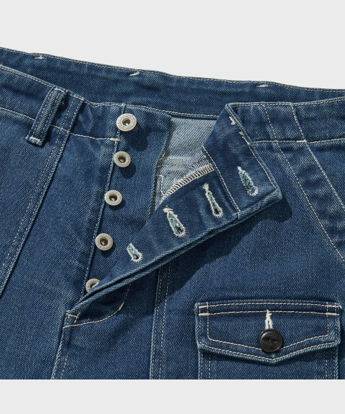 VDR（ブイディアール）の「SOFT DENIM BUSH PANTS [Classic]（デニムパンツ・メンズ・その他・LARGE/MEDIUM）」の3枚目の写真