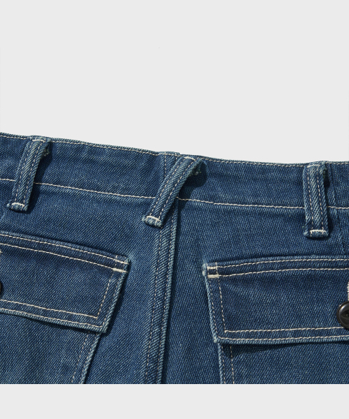 VDR（ブイディアール）の「SOFT DENIM BUSH PANTS [Classic]（デニムパンツ・メンズ・その他・LARGE/MEDIUM）」の2枚目の写真