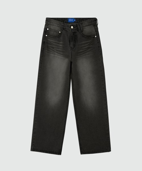 DECET(デケト)の「Mid Rise Wide Jeans DCPT027YLBlack(デニムパンツ・レディース・その他・34/32/30/26/28)」の10枚目の写真
