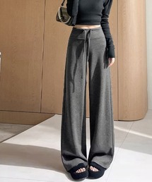 ReRe（リリ）の「ハイウエストワイドスウェットパンツ（スウェットパンツ）」