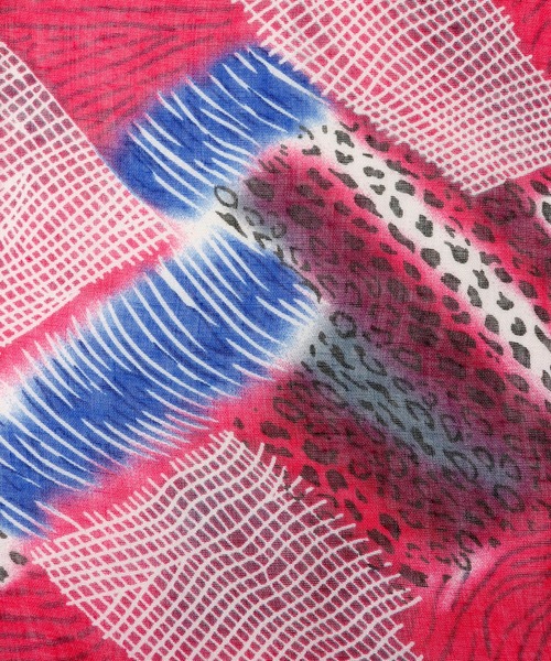 OSYAREVO（オシャレボ）の「ストール ショール マフラー 大判（マフラー・レディース・レッド/オレンジ/ブルー・FREE）」の11枚目の写真