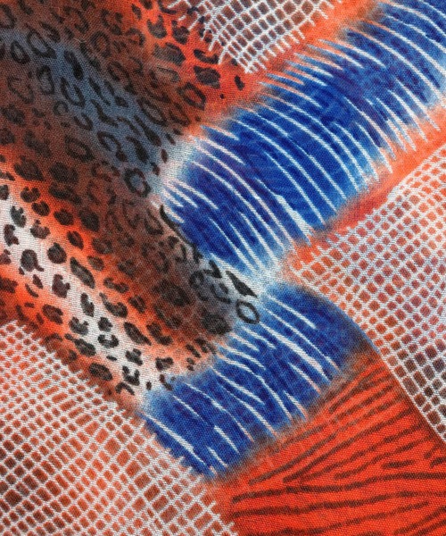 OSYAREVO（オシャレボ）の「ストール ショール マフラー 大判（マフラー・レディース・レッド/オレンジ/ブルー・FREE）」の13枚目の写真