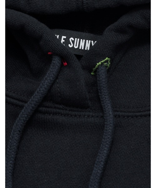 Little sunny bite（リトルサニーバイト）の「【Little Sunny Bite】alphabet hoodie（パーカー・レディース・ブラック/グレー/ホワイト・MEDIUM/SMALL）」の18枚目の写真