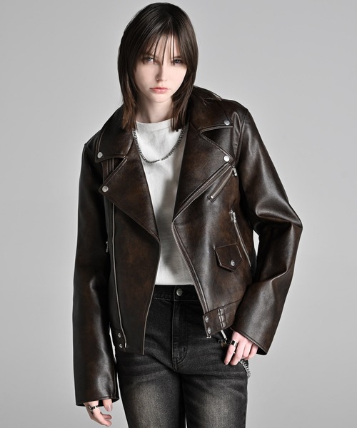 Cropped Double Riders Jacket / クロップド・ダブル・ライダース