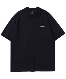 ANOTHER ARCHIVE（アナザーアーカイブ）の「オーバーサイズエッセンシャルカラー半袖Tシャツ_ネイビー（ポロシャツ）」