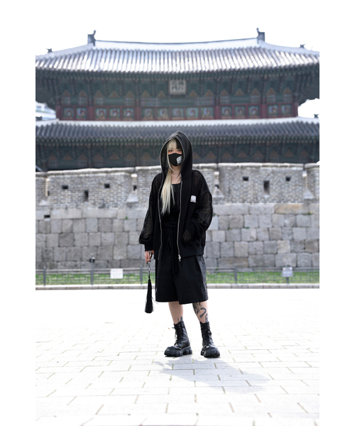 KIRTIMUKHA（キールティムカ）の「ロゴ刺繍ワイドスカートパンツ（その他パンツ・メンズ・その他・FREE）」の7枚目の写真