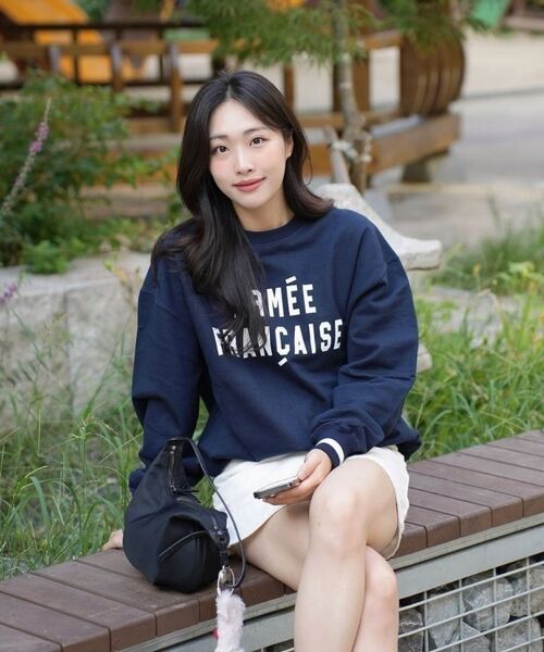 KANEITEI(カネイテイ)の「ARMEE FRANCAISE CREWNECK (BLACK)(スウェット・レディース・その他・SMALL/MEDIUM/LARGE/X-LARGE)」の7枚目の写真