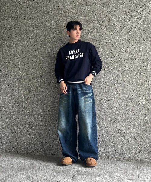 KANEITEI(カネイテイ)の「ARMEE FRANCAISE CREWNECK (BLACK)(スウェット・レディース・その他・SMALL/MEDIUM/LARGE/X-LARGE)」の18枚目の写真