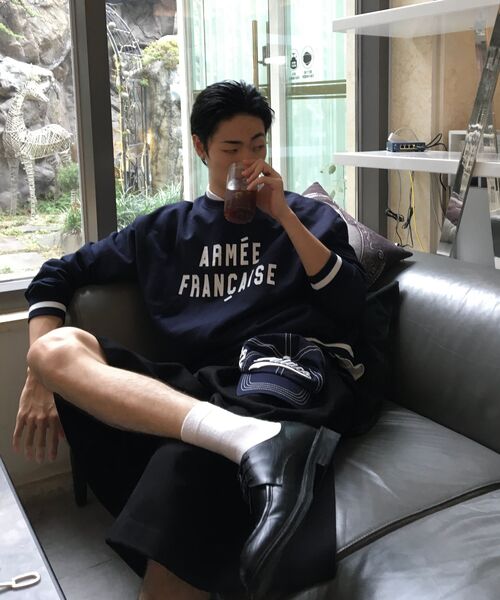 KANEITEI(カネイテイ)の「ARMEE FRANCAISE CREWNECK (BLACK)(スウェット・レディース・その他・SMALL/MEDIUM/LARGE/X-LARGE)」の21枚目の写真