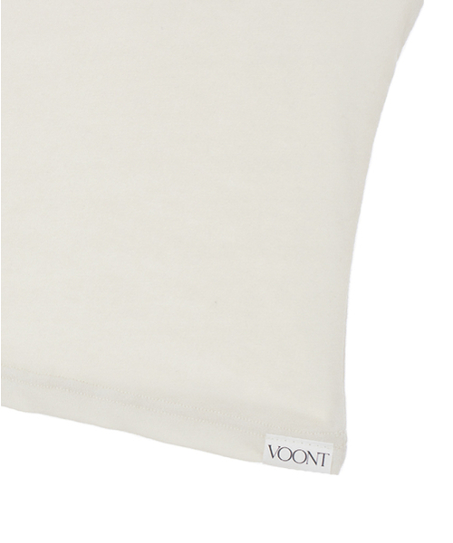 VOONT（ブント）の「Twin Layer Tank Top (IVORY)（Tシャツ/カットソー・レディース・アイボリー・SMALL/MEDIUM）」の3枚目の写真