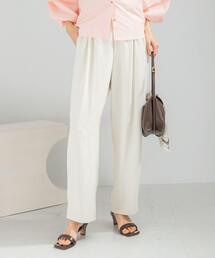 URBAN RESEARCH ROSSO WOMEN（アーバンリサーチ　ロッソ）の「ジョーゼットタックテーパードパンツ（その他パンツ）」