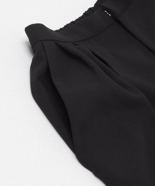 URBAN RESEARCH ROSSO WOMEN（アーバンリサーチ　ロッソ）の「ジョーゼットタックテーパードパンツ（その他パンツ・レディース・オフホワイト/ブラック・36/38）」の15枚目の写真