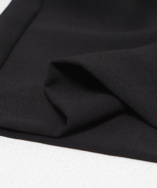 URBAN RESEARCH ROSSO WOMEN（アーバンリサーチ　ロッソ）の「ジョーゼットタックテーパードパンツ（その他パンツ・レディース・オフホワイト/ブラック・36/38）」の18枚目の写真