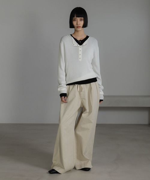 LOWRYS FARM(ローリーズファーム)の「イージーバギーデニム 601067(デニムパンツ・レディース・ブルー/ピンク/ライトブルー/ブラック/アイボリー・LARGE/MEDIUM)」の22枚目の写真