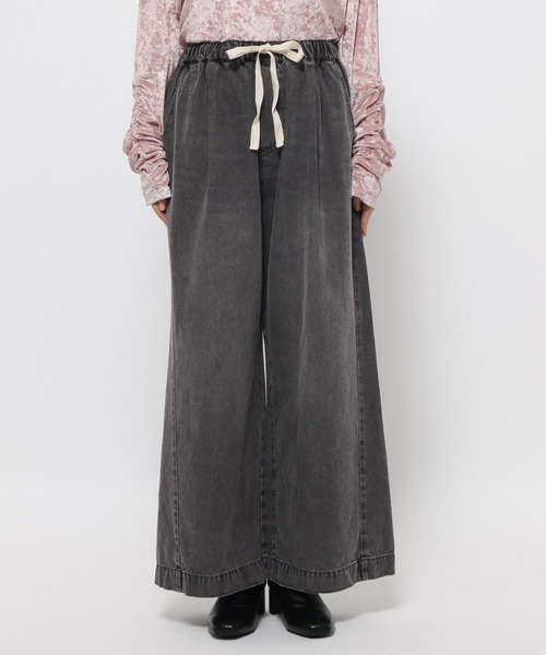 LOWRYS FARM(ローリーズファーム)の「イージーバギーデニム 601067(デニムパンツ・レディース・ブルー/ピンク/ライトブルー/ブラック/アイボリー・LARGE/MEDIUM)」の20枚目の写真