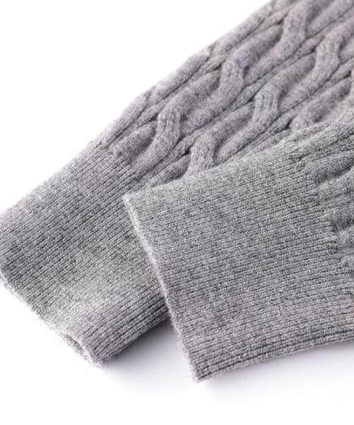 LA POMME petit(ラポミ・プチ)の「Detail Lace Ribbon Cardigan(カーディガン/ボレロ・レディース・アイボリー/グレー/レッド・SMALL/MEDIUM)」の5枚目の写真