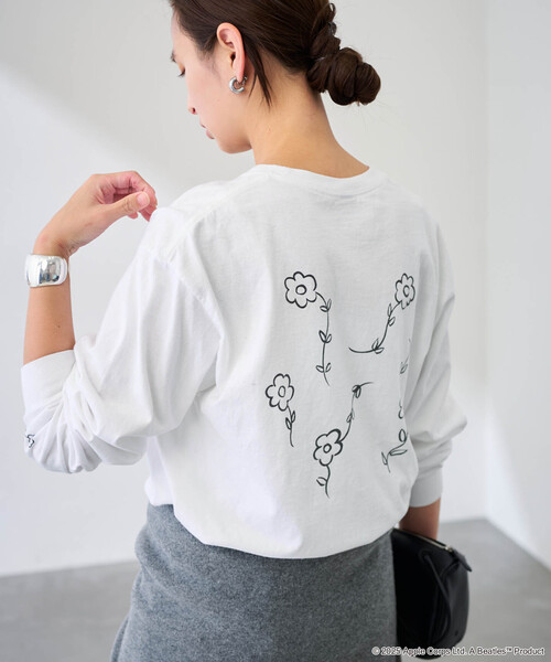 FRAMeWORK（フレームワーク）の「BEATLES AllYouNeedIsLoveT（Tシャツ/カットソー・レディース・ホワイト・FREE）」の7枚目の写真