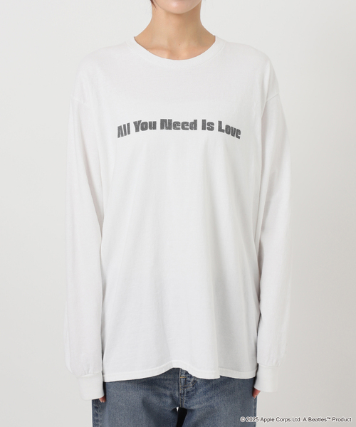 FRAMeWORK（フレームワーク）の「BEATLES AllYouNeedIsLoveT（Tシャツ/カットソー・レディース・ホワイト・FREE）」の12枚目の写真