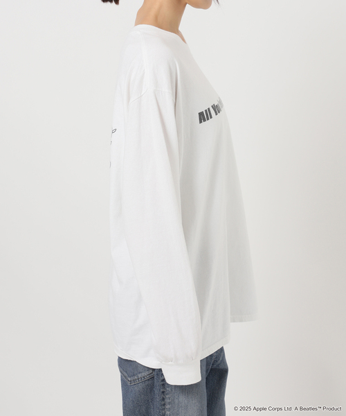 FRAMeWORK（フレームワーク）の「BEATLES AllYouNeedIsLoveT（Tシャツ/カットソー・レディース・ホワイト・FREE）」の15枚目の写真