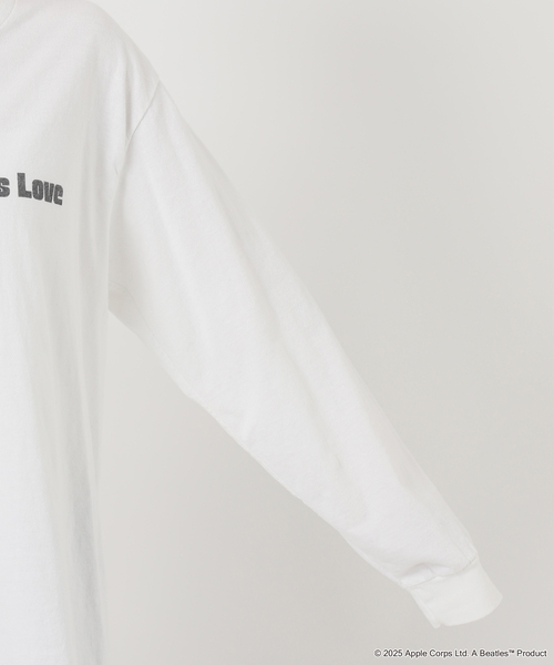 FRAMeWORK（フレームワーク）の「BEATLES AllYouNeedIsLoveT（Tシャツ/カットソー・レディース・ホワイト・FREE）」の16枚目の写真